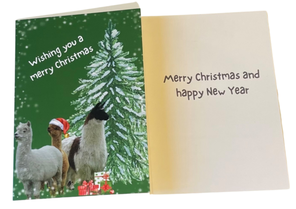 Animal Antiks Christmas Cards - Trees designs (Pack of 8) (Copy) - Image 2