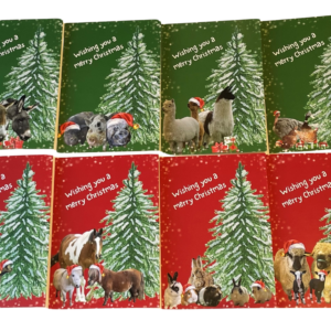 Animal Antiks Christmas Cards - Trees designs (Pack of 8) (Copy)